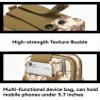 Men`s Lure Waist Bag Mountaineering Outdoor Sports Waist Pack Camouflage Adjustable Strap Running Mobile Phone Belt Bag (ACU) view 3