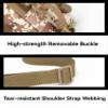 Men`s Lure Waist Bag Mountaineering Outdoor Sports Waist Pack Camouflage Adjustable Strap Running Mobile Phone Belt Bag (ACU) view 4