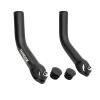 Thinvik Bike Bar Ends, Aluminium Alloy MTB Bicycle Bar Ends, One-piece Forging Bike Handlebar Ends for Mountain Bike, Matte Black - extended view 1