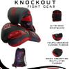 Knockout Elite Boxing Gloves 2 Pair Set, Complete Kit with Hand Wraps, Bag Pack, and Mouth Guard - Size 8oz-16oz-All Color Available view 3