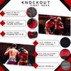 Knockout Elite Boxing Gloves 2 Pair Set, Complete Kit with Hand Wraps, Bag Pack, and Mouth Guard - Size 8oz-16oz-All Color Available view 4