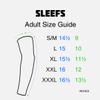 SLEEFS Football Arm Sleeve for Adults with 4-Way Stretch Comfort view 4