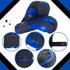 Knockout Elite Boxing Gloves 2 Pair Set, Complete Kit with Hand Wraps, Bag Pack, and Mouth Guard - Size 8oz-16oz-All Color Available view 4