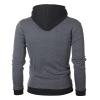 ZYXTIM Sportswear Men Long Sleeve Full Zip Hoodies Fleece Lined Warm Winter Workout Jackets Outdoor Running Training Sport Sweatshirts(Dark Gray,Large) view 3