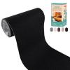 Autrends Canvas Repair Tape,Fabric Repair Patch,470 Inches,Outdoor Gear Patch, Waterproof,Self-Adhesive for Repairing Boat Covers,Tents,Sofas,Patio Umbrellas,Lounge Chairs,Awnings Black view 1