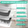 Autrends Canvas Repair Tape,Fabric Repair Patch,470 Inches,Outdoor Gear Patch, Waterproof,Self-Adhesive for Repairing Boat Covers,Tents,Sofas,Patio Umbrellas,Lounge Chairs,Awnings Black view 2