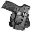 Tactical Scorpion Gear Slimline Modular Level II Retention LH Paddle Holster: fits Glock 43X, 43 view 1