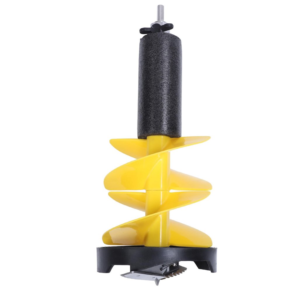 Electric Ice Auger, Electric Power Ice Fishing Auger with Sharp Blade Strong Power Smoothly Drilling Electric Ice Auger Kit for Fishing Emergency Winter Supplies
