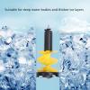 Electric Ice Auger, Electric Power Ice Fishing Auger with Sharp Blade Strong Power Smoothly Drilling Electric Ice Auger Kit for Fishing Emergency Winter Supplies view 2