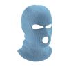 CT COTIM COYIN 3-Hole Warm Full Face Mask Cover Ski Mask Winter Balaclava Cap Knitted for Outdoor Sports, Light Blue view 1