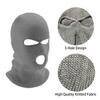 CT COTIM COYIN 3-Hole Warm Full Face Mask Cover Ski Mask Winter Balaclava Cap Knitted for Outdoor Sports, Royal Blue view 2