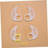 BESPORTBLE Universal Earphone Clip Hook Silicone Earhook Headphone Hanger Prevent Loss Comfortable Material for Sports view 4