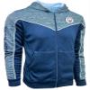 Icon Sports Boy's Manchester City Hoodie, Licensed M. City Full Zip Hooded Jacket Youth Sizes (YL) Blue view 2