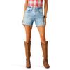 ARIAT Women's Mid Rise Nia 5" Short, Idaho, 24 view 1