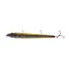 Bill Lewis Scope-Stik 120 Suspending 4'-6' Jerkbait Fishing Lifelike Freshwater & Saltwater Lure with Mustad UltraPoint Triple Grip Hooks, Gold Black/Orange Belly view 3