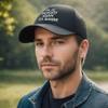 ALLNTRENDS I'm So Mentally Stable It's Insane Hat Funny Cap Embroidered Trucker (Brown) view 2
