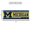 Michigan Team University Wolverines Large 2x6 Foot Banner view 3