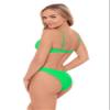 Sports Illustrated Women's Double Ring Bralette Bikini Top, Gecko, Large view 3