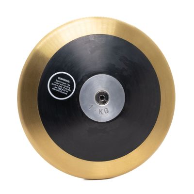 Discus. 1k Discus. Girls High School Discus. 1 kg Discus. Women Discus. Discus 1kg. Girl Discus. High School Discus. 85% Brass Rim Weight. Rated to 170 feet. Affordable Excellence.