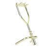 Topyond Billiards Bridge Stick, Sport Billiard Bar Holder with Billiard Pole Fork, Perfect for Pool Table Game Competition in Gold view 1