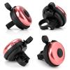 Accmor Classic Bike Bell, Aluminum Bicycle Bell, Loud Crisp Clear Sound Bicycle Bike Bell for Adults Kids view 3