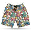 Lucha Libre Men's Swim Trunks - Wrestler's Mask Quick-Dry Hawaiian Swim Shorts for Men Series 08 Size 4XL view 1