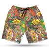 Lucha Libre Men's Swim Trunks - Mexico Sport Quick-Dry Hawaiian Swim Shorts for Men Series 08 Size 5XL view 1