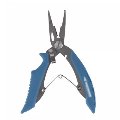 Fishing Pliers Fishing Tongs Stainless Steel Fishing Pliers, Multifunctional Fishing Accessories, Split Ring Pliers, Fishing Line Cutter, Fishing Tools, Fishing Gifts for Men Pliers Open Freely