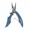 Fishing Pliers Fishing Tongs Stainless Steel Fishing Pliers, Multifunctional Fishing Accessories, Split Ring Pliers, Fishing Line Cutter, Fishing Tools, Fishing Gifts for Men Pliers Open Freely view 1