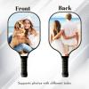 Custom Pickleball Paddles with Photo Text Logo, Personalized Pickleball Paddles with Comfort Grip, Personalized Gifts for Beginners view 4