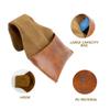 Scott Edward Billiard Chalk Holder Pouch Pool Cue PU Leather Chalk Holder with Clip, Portable Snooker Billiards Chalk Bag, Pool Accessories (Brown) view 2