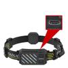 IBDRY Floodlight Patch USB Charging Headlight with Red Light Warning Outdoor Mini Headlight with COB Headlight view 3