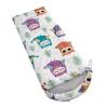 Axolotl Colorful Owl Sleeping Bags For Adults Kids Backpacking Lightweight Waterproof,Botanical Sleeping Bag Warm And Cool Weather,Kawaii Owl Camping Sleeping Bag For Traveling,Outdoors Camping Hiking view 4