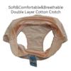 extra large size women's cotton panties plus size cotton underwear panty (US, Alpha, 10X-Large, Plus, Regular, 4) view 3