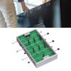 Xcello Foosball Table Fine Workmanship Compact Size Aluminum Rod Robust Reliable Foosball Table Sturdy and Reliable view 3