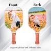 Custom Pickleball Paddles with Photo Text Logo, Personalized Pickleball Paddles with Comfort Grip, Personalized Gifts for Beginners view 4