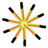 Sosoport 12pcs Fluorescent Reflector Clips for Trail Marking High Visibility Hiking Accessories for Safety Outdoor Environments view 1
