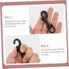 LIOOBO 2pcs Stainless Steel Swivel Hook Heavy Duty Snap Hook for Diving Gear Single Swivel Eye Bolt view 3
