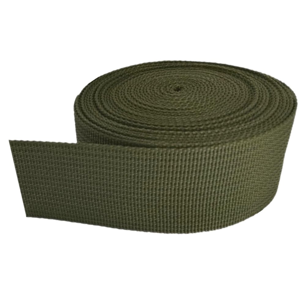 YunYunStrap 3/4" 1" 1.5" 2" 25 Yards Polypropylene Webbing Strap Tape for Bags, DIY Craft, Backpack, Luggage Strapping