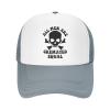 All Men are Cremated Equals Trucker Hat Adjustable Baseball Cap for Unisex Snaps Hats Gray view 1