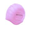 Endless EL1023 Comfortable Silicon Swimming Cap with Ergonomic Ear Pockets | Pink | Material: Silicon | Fully Elastic Waterproof Cap for Long and Short Hair with Thicker Edge | for Women & Men view 1