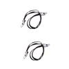 Yardwe 2pcs Multi-Purpose Elastic Ropes Luggage Tie Ropes for Bike Motorcycle Wide Elasticity Compact view 1
