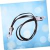 Yardwe 2pcs Multi-Purpose Elastic Ropes Luggage Tie Ropes for Bike Motorcycle Wide Elasticity Compact view 3