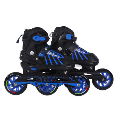 Endless EL1031 Inline Adjustable Skate | Color: Blue | Size: Small-29EUR (US11C-US1) | for Kids 3 to 6 Years | Aluminium Chassis & 100mm PU 3 Wheels | with ABEC 9 Bearings | Indoor-Outdoor