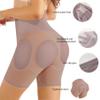 Irisnaya Women Shapewear Control Panties Body Shaper Butt Lifter Padded Hip Enhancer Seamless Underwear Hi- Waist Short Purple Brown view 4