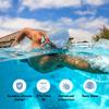 Endless EL1023 Comfortable Silicon Swimming Cap with Ergonomic Ear Pockets | Silver | Material: Silicon | Fully Elastic Waterproof Cap for Long and Short Hair with Thicker Edge | for Women & Men view 2