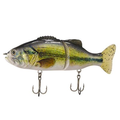KTGCOZS Multi Jointed Segmented Swimbait Hard Plastic Bait Fishing Lure 17cm/87g (B#)