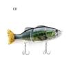KTGCOZS Multi Jointed Segmented Swimbait Hard Plastic Bait Fishing Lure 17cm/87g (B#) view 4