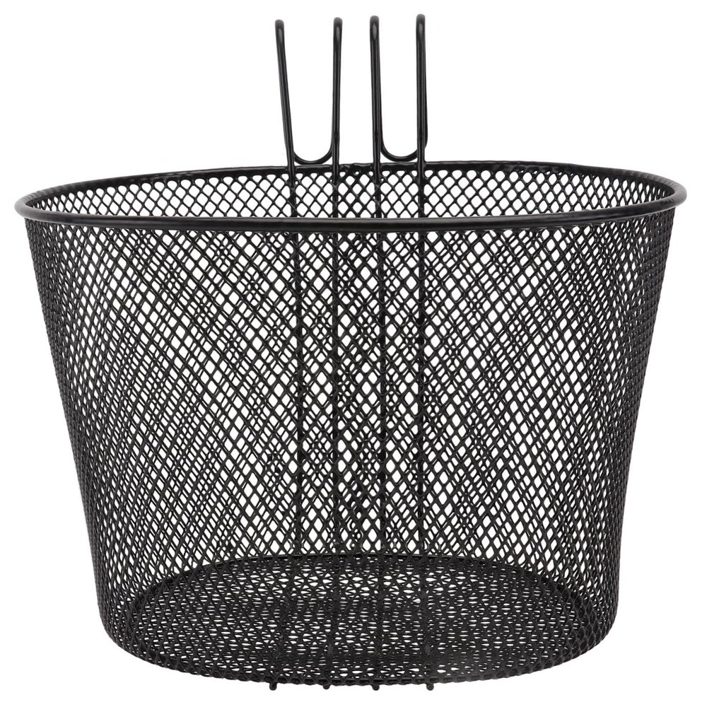 BESPORTBLE Large Capacity Bike Storage Basket Front Handlebar Iron Basket for Kids Boys Girls No Tools Needed