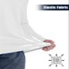 MAGCOMSEN Half Zip Pullover for Men Quarter Zip Sweatshirt Athletic Long Sleeve Shirt Golf Pullovers for Men Thermal Shirt White,XL view 4